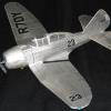 Seversky P-35; civilianized version (SE3) that participated in the Thompson and Bendix air races.  Phil Thomas model.

Clint