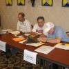 Judges at work.  Don DeLoach (L) Phil Thomas (C)  and Ed DeLoach (R).