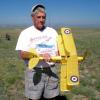 “IRON MIKE” MIDKIFF, FACHOF, WITH TIGER MOTH