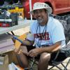 Mike Isermann with his Boeing peanut entry