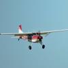 Jerry Rovey performs a flyby in a full scale entry