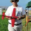 William Scott with his Greve racer