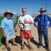 Los Tres Amigos, Rod, Henry, and Bob. Waiting for lunch?